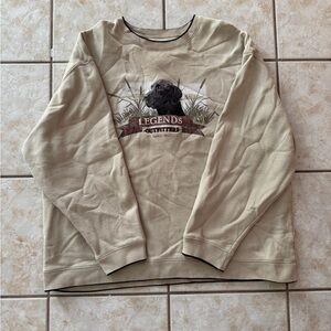 Croft & Barrow Beige Sweatshirt